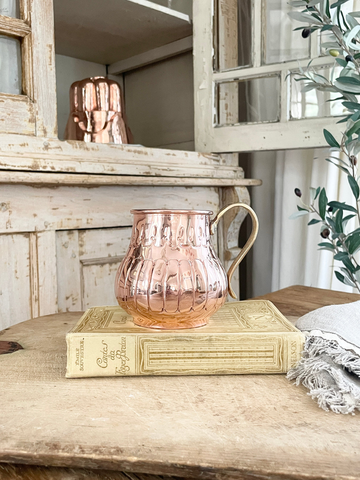 Copper Apple Blossom Candle | Vintage French Inspired - Sumiye Co