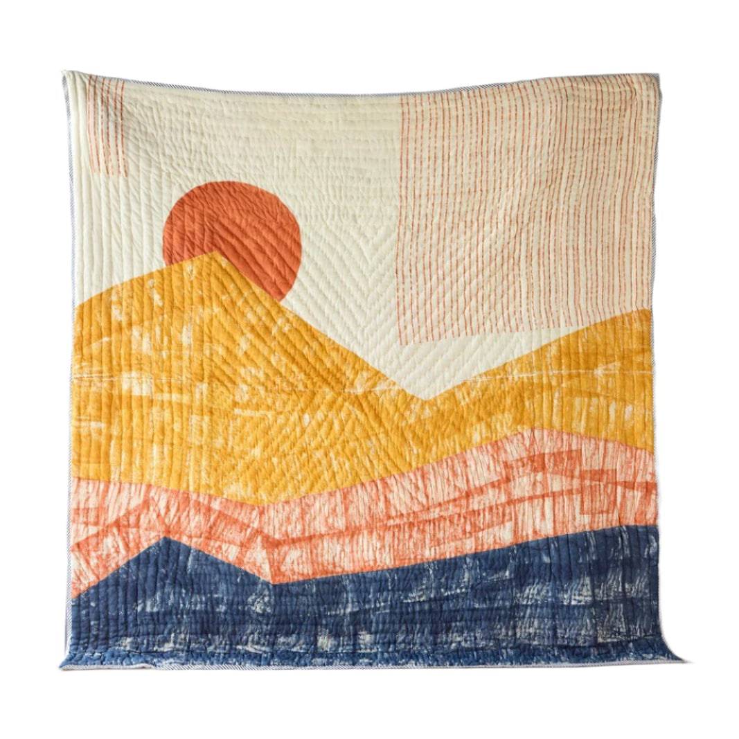 Ouray Quilt | Artisanal Handmade Bedding Sets - Sumiye Co