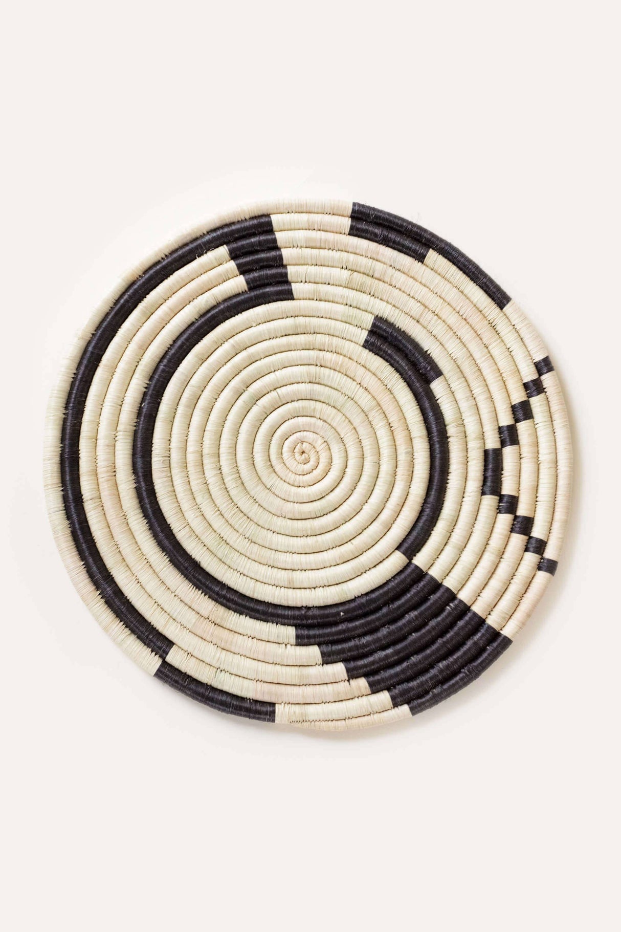 Geo Natural and Black Placemat - Sumiye Co