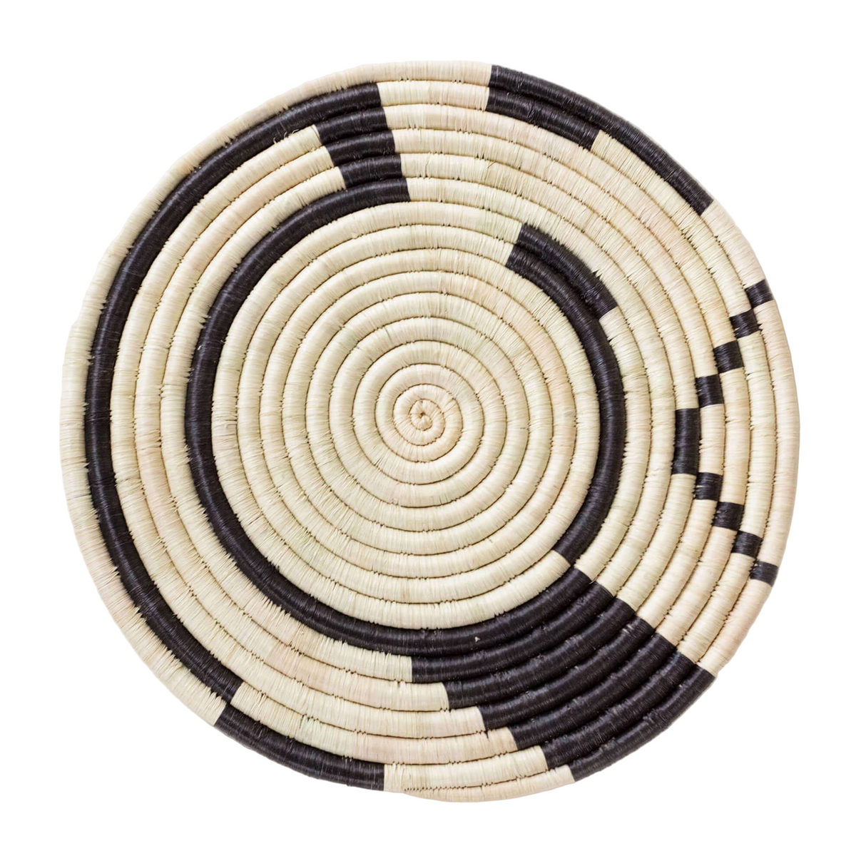 Geo Natural and Black Placemat - Sumiye Co