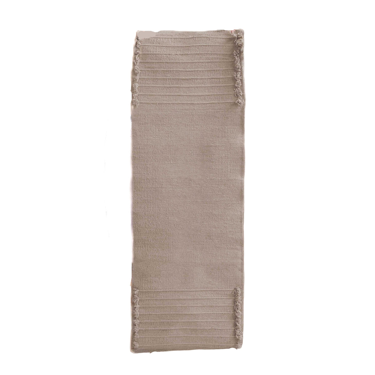 Clay Yoga Rug Mat- Naturally Dyed Organic Cotton - Sumiye Co