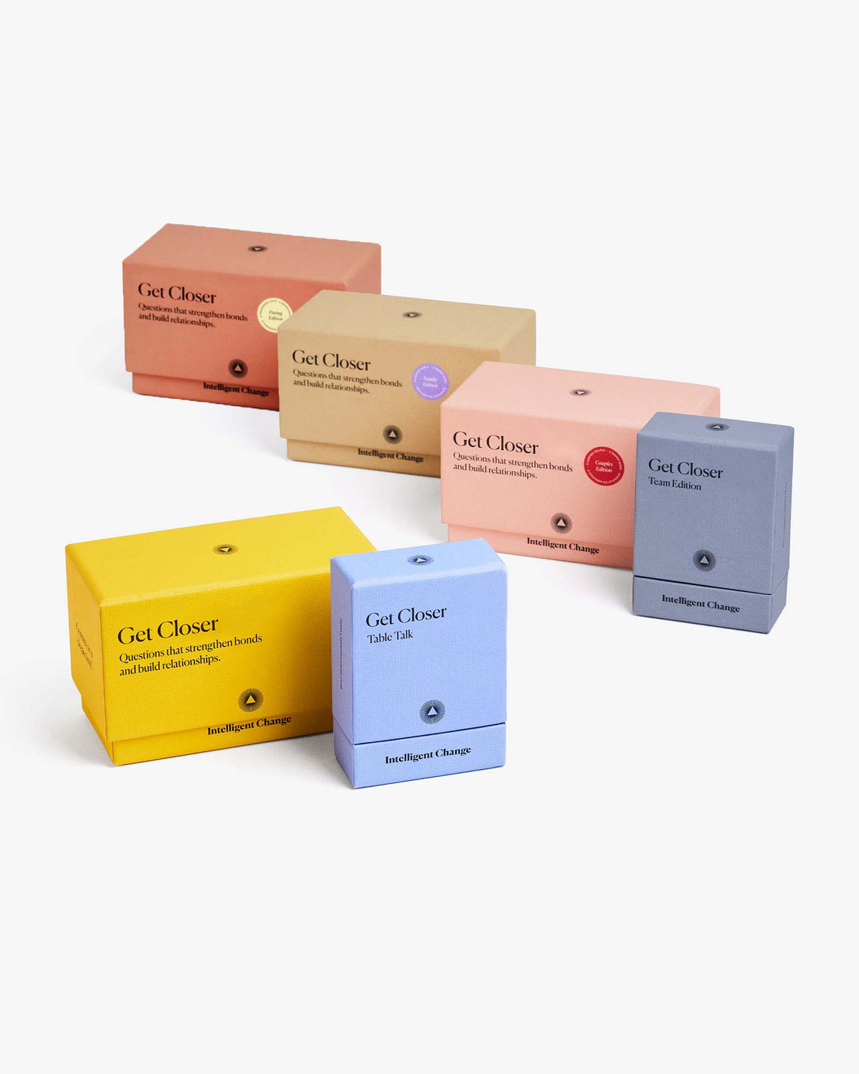 Get Closer Conversation Game Collection by Intelligent Change