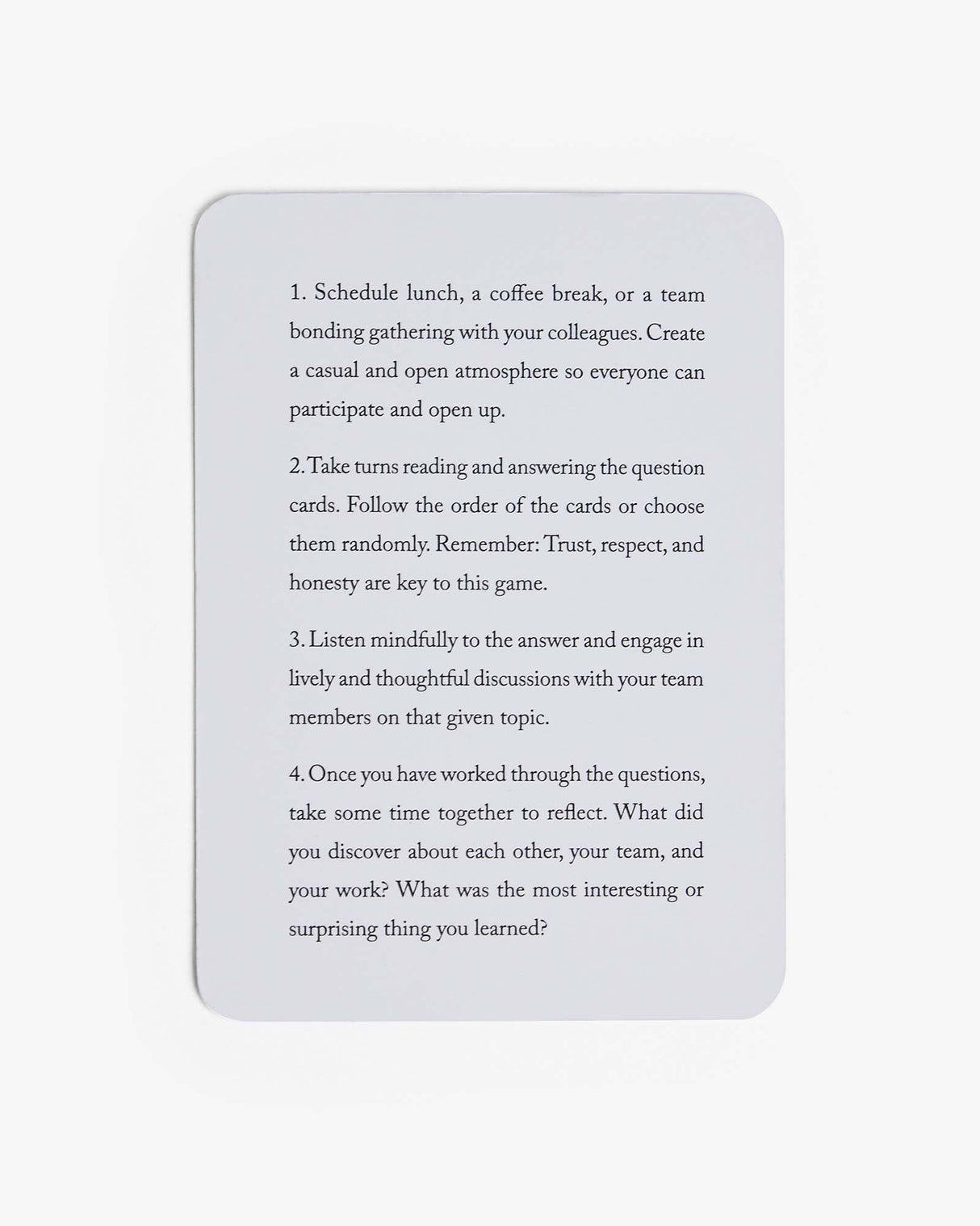 Get Closer Conversation Game: Teams - Teams by Intelligent Change - Sumiye Co