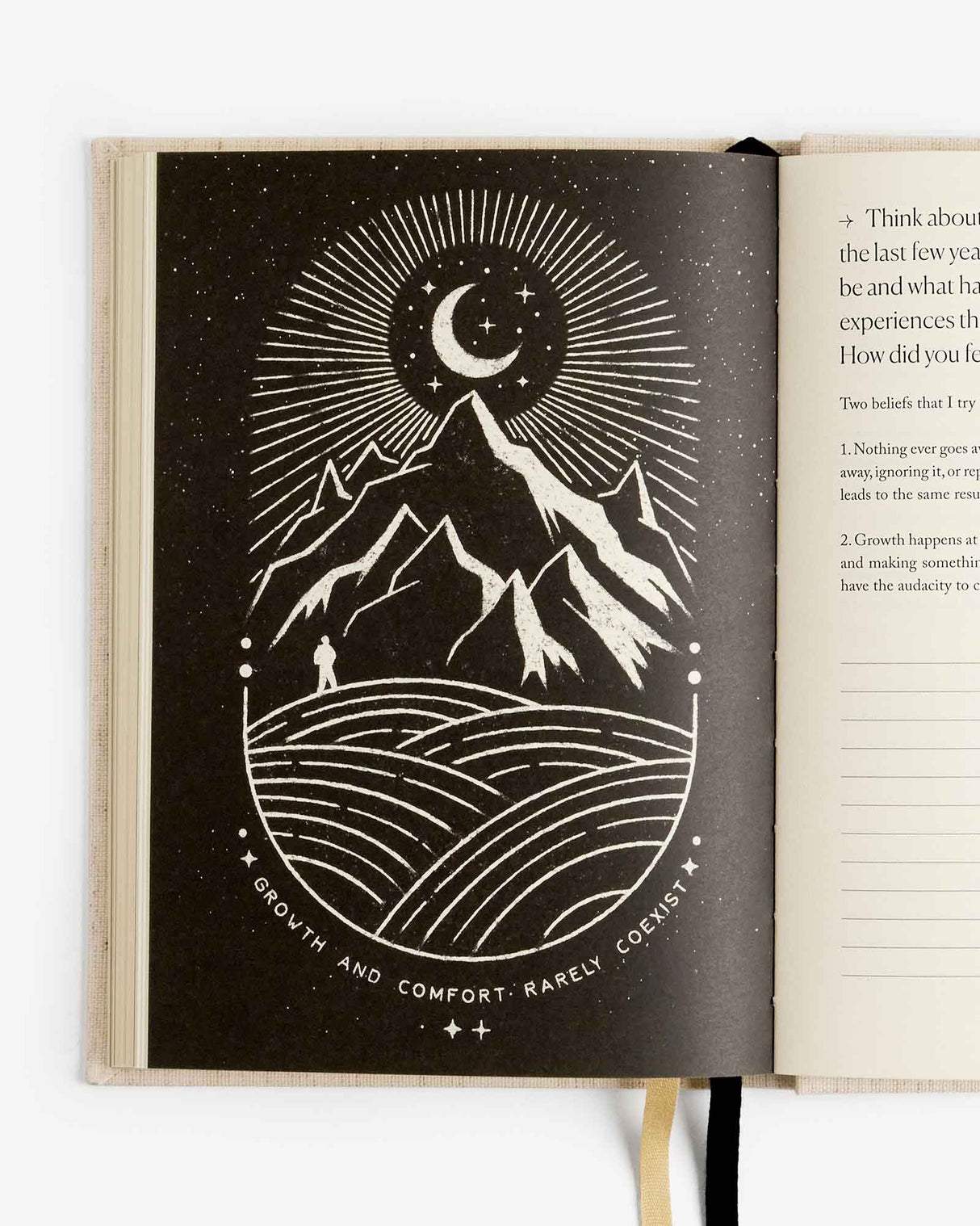 Notes to mindfulness journal for self-awareness, self-reflection, and mindfulness. In collaboration with Intelligent Change and Chelsea Kauai. Guided gratitude journal.