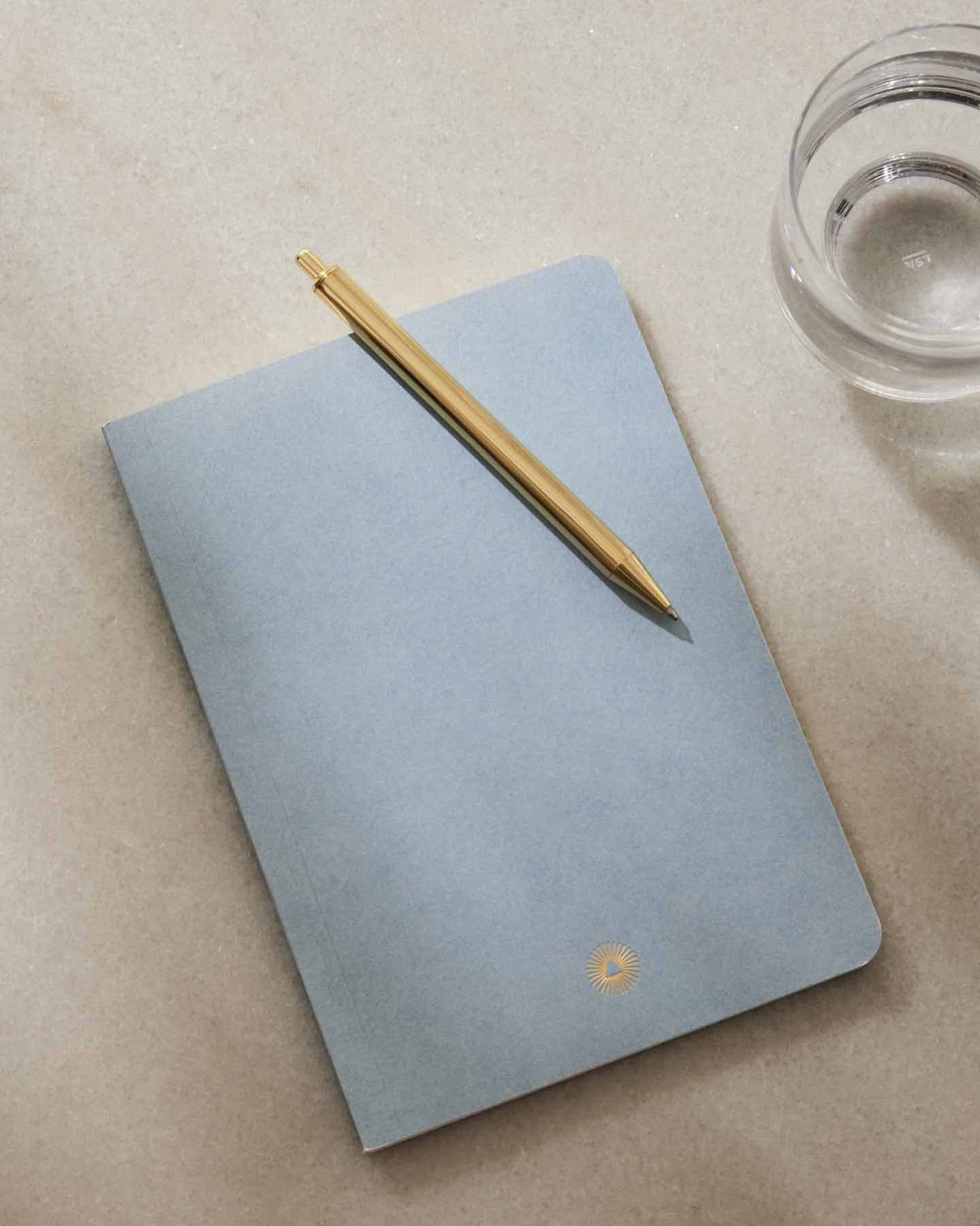Essential notebook by Intelligent Change created with bespoke paper and made in Germany, Lined long-form journaling notebook with dated pages.