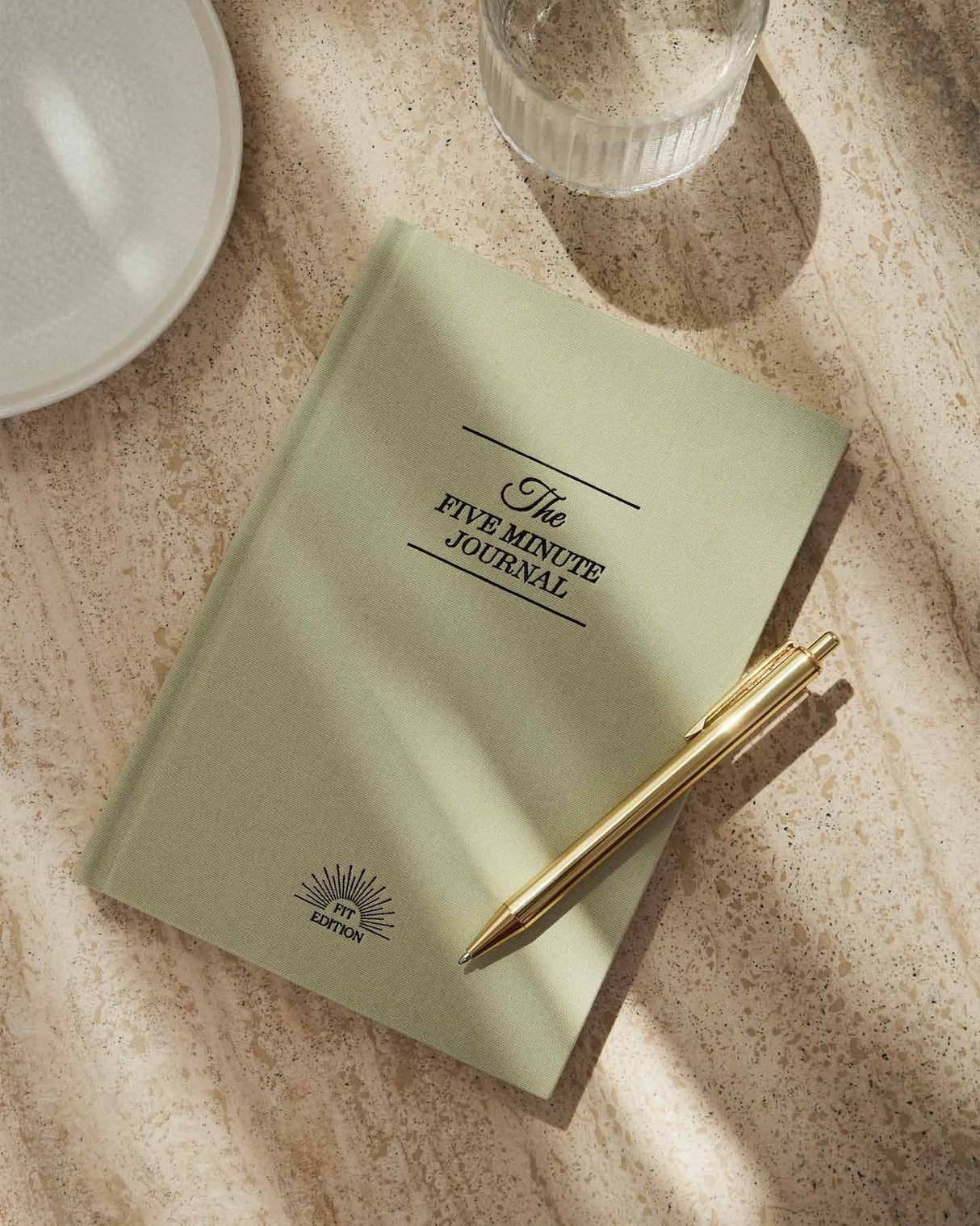 The Five Minute Journal Fit Edition – Fitness journal, fitness tracker, habit tracker, meal planning journal, well-being journal