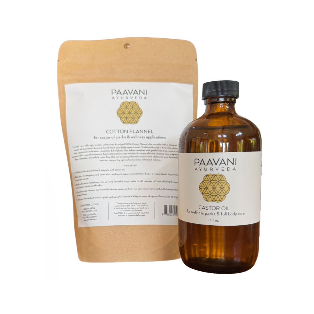 Castor Care Stack | Ayurvedic Ritual for Detoxification & Deep Nourishment-0