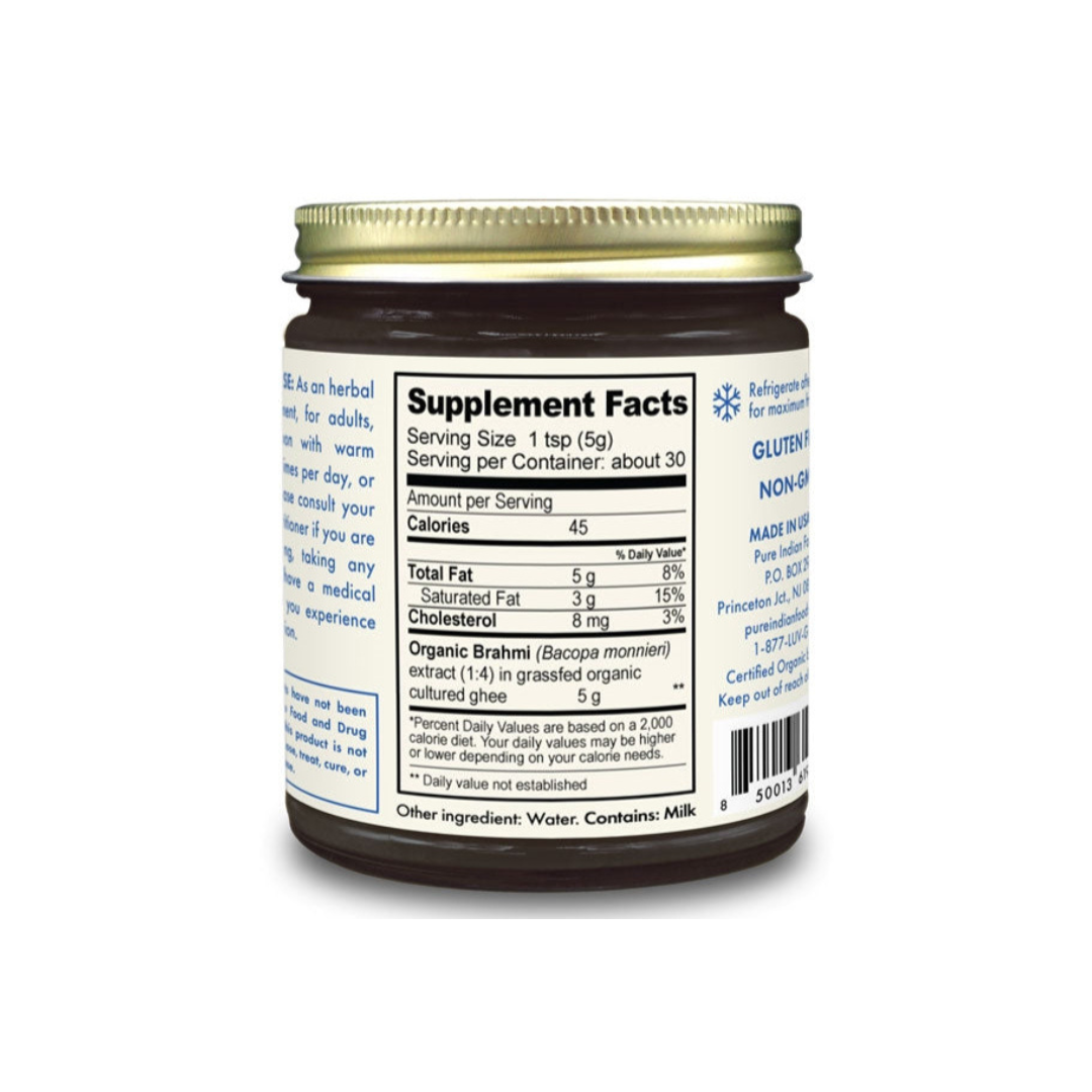 Brahmi Ghee | Ayurvedic Herbal Ghee for Clarity, Focus & Mental Calm-3