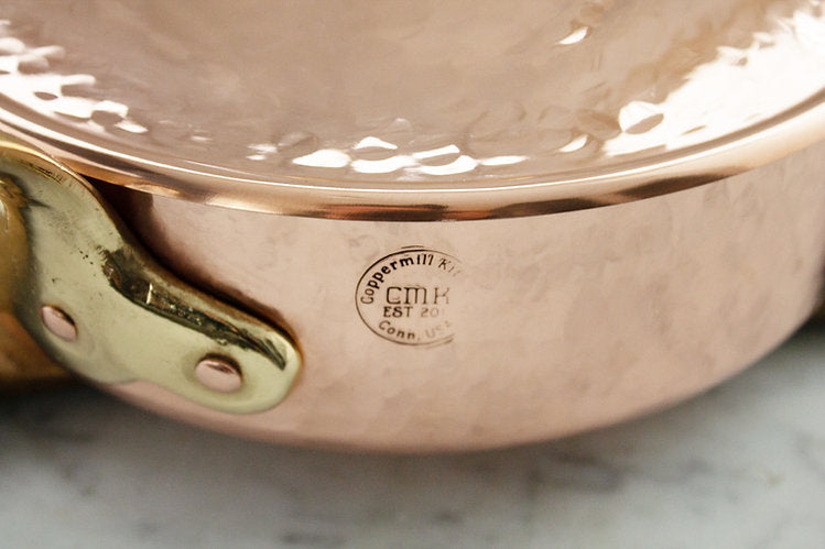 Copper Medium Sauté Pan | Vintage Inspired - Sumiye Co