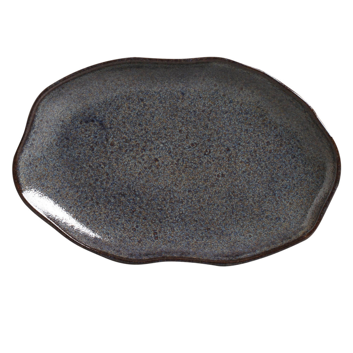 Shallow Bio Oval Platter Medium Set of 4