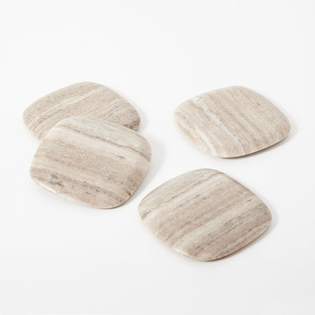 Granada Marble Coasters Set of 4 - Sumiye Co