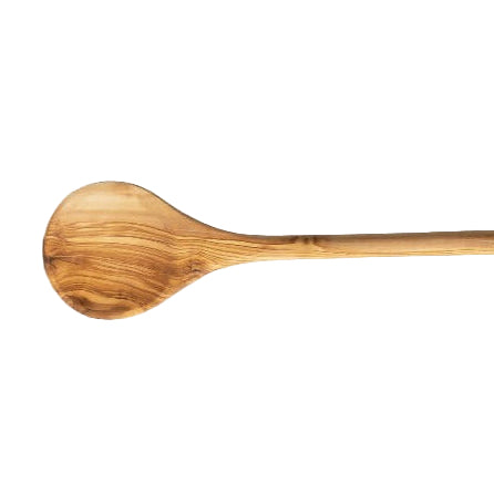 Gharyan Round Olive Wood Cooking Spoon | Tunisia - Sumiye Co