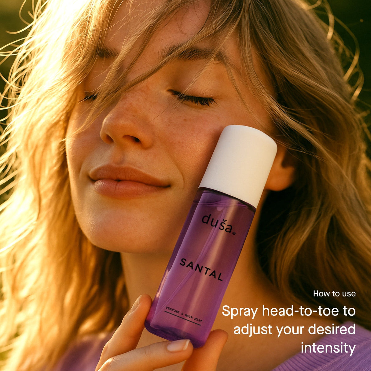 SANTAL- Perfume Mist Hair & Body - 3.4 floz - Sumiye Co