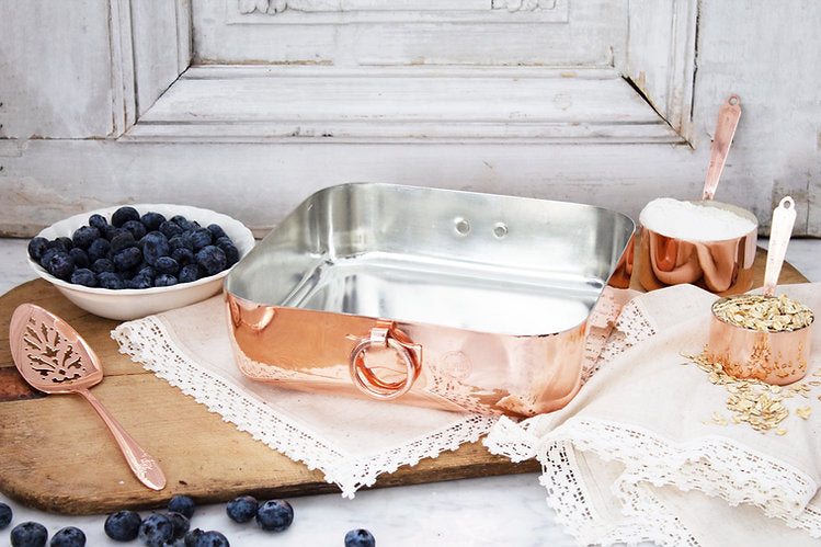 Copper Baking Pan | Vintage French Inspired - Sumiye Co