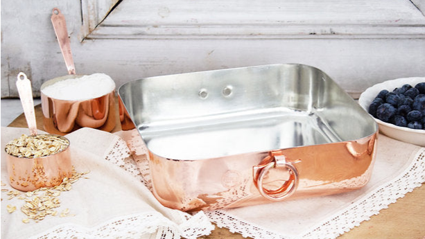 Copper Baking Pan | Vintage French Inspired - Sumiye Co