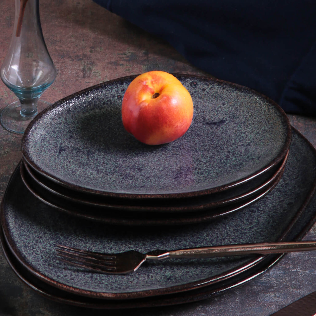 Oval Dessert Plate Set of 6