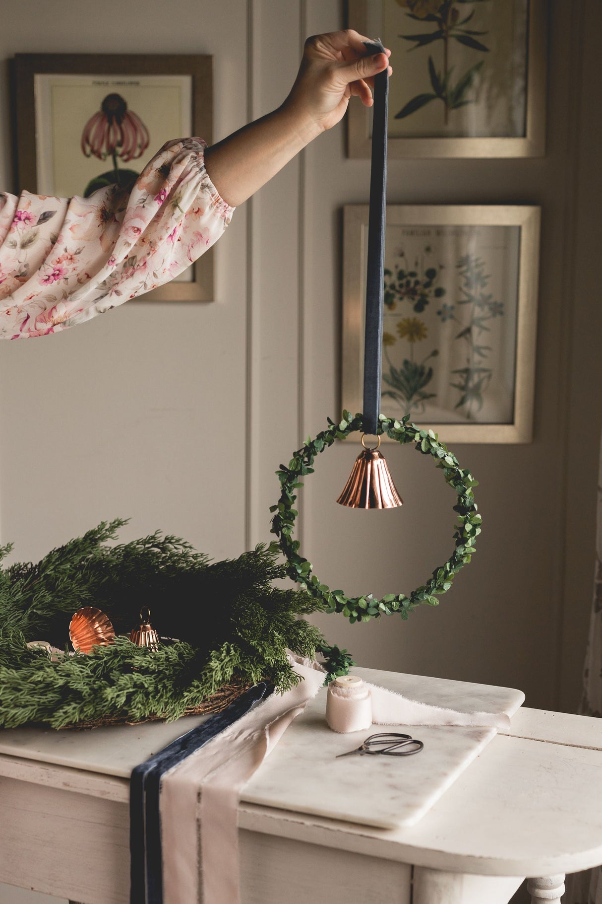 Copper Bell Ornaments (Set of 4) - Sumiye Co