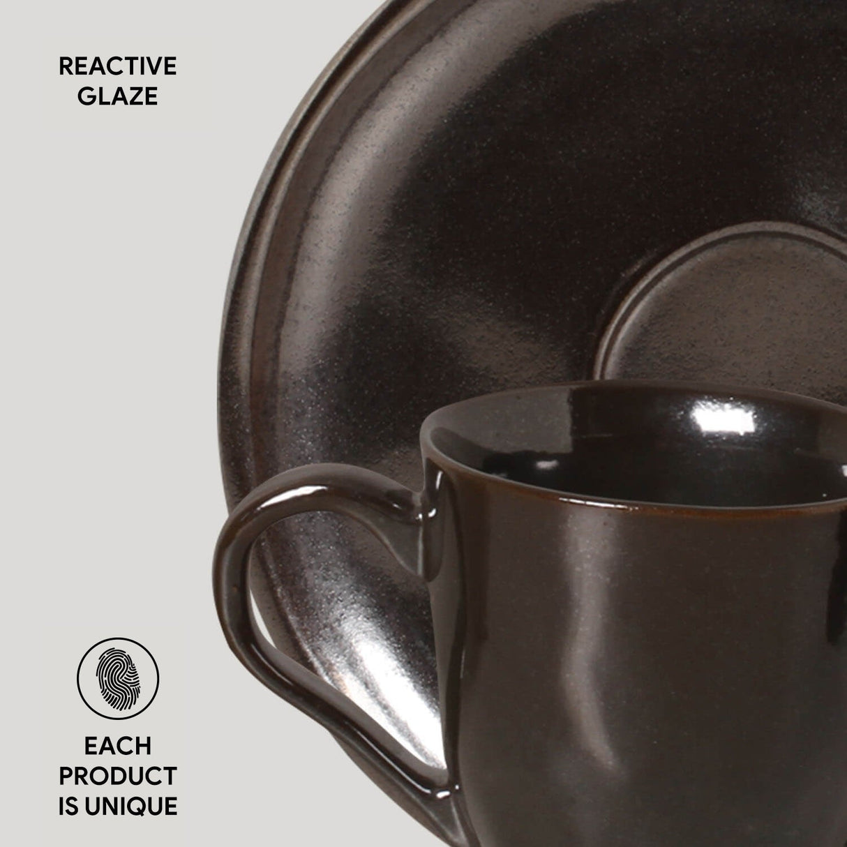 Coffee Cup & Saucer Set of 6