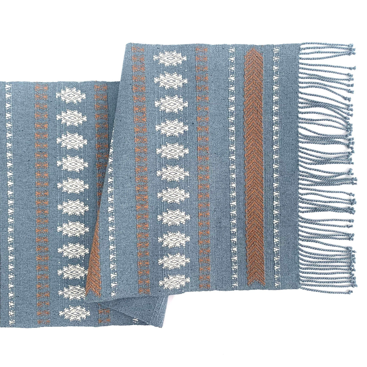San Rafael Table Runner in Recycled Denim - Sumiye Co