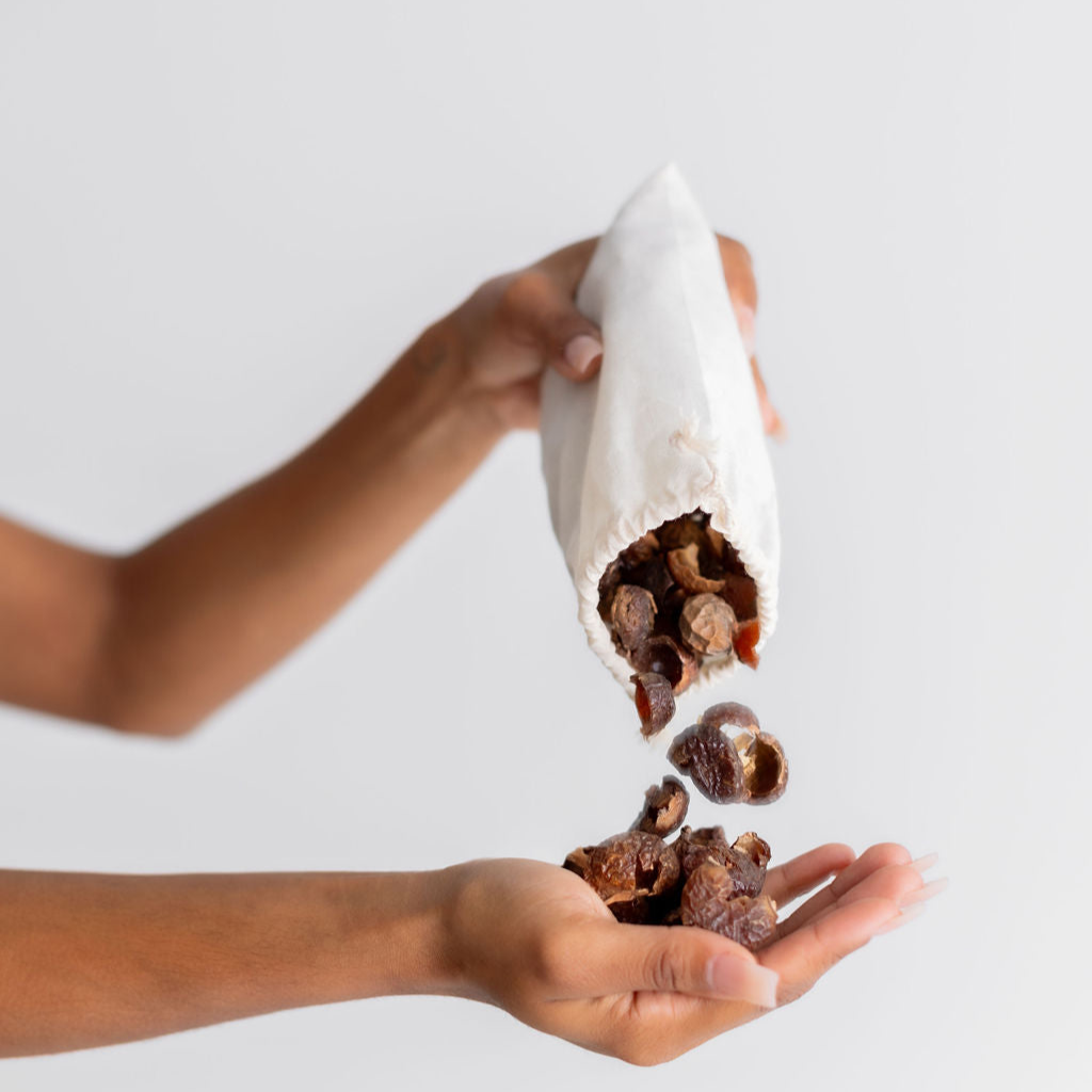 Organic Yoga Mat Wash (Soap Nuts 8oz, .5 lbs) - Sumiye Co