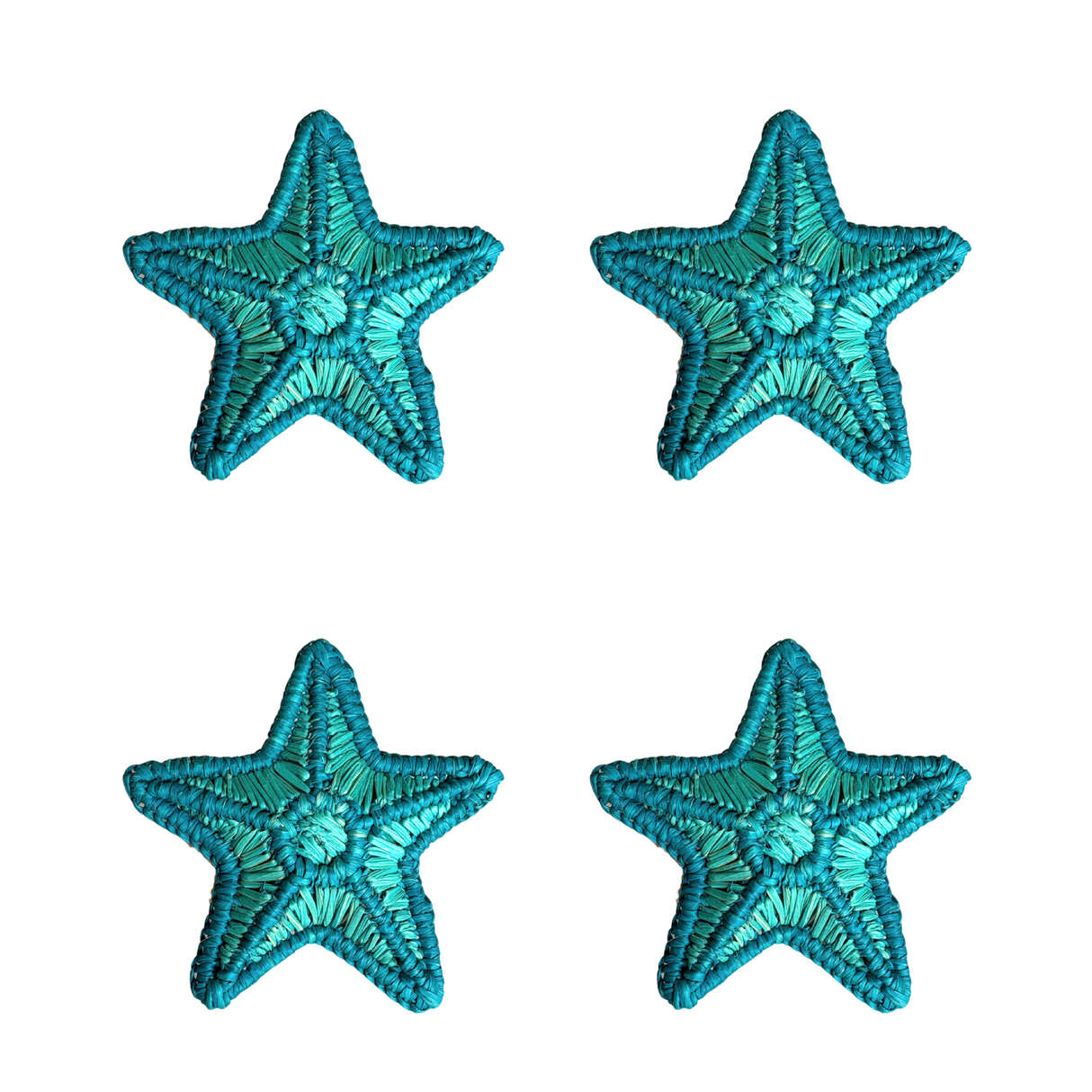 Starfish 3D Woven Napkin Rings (Set of 4)