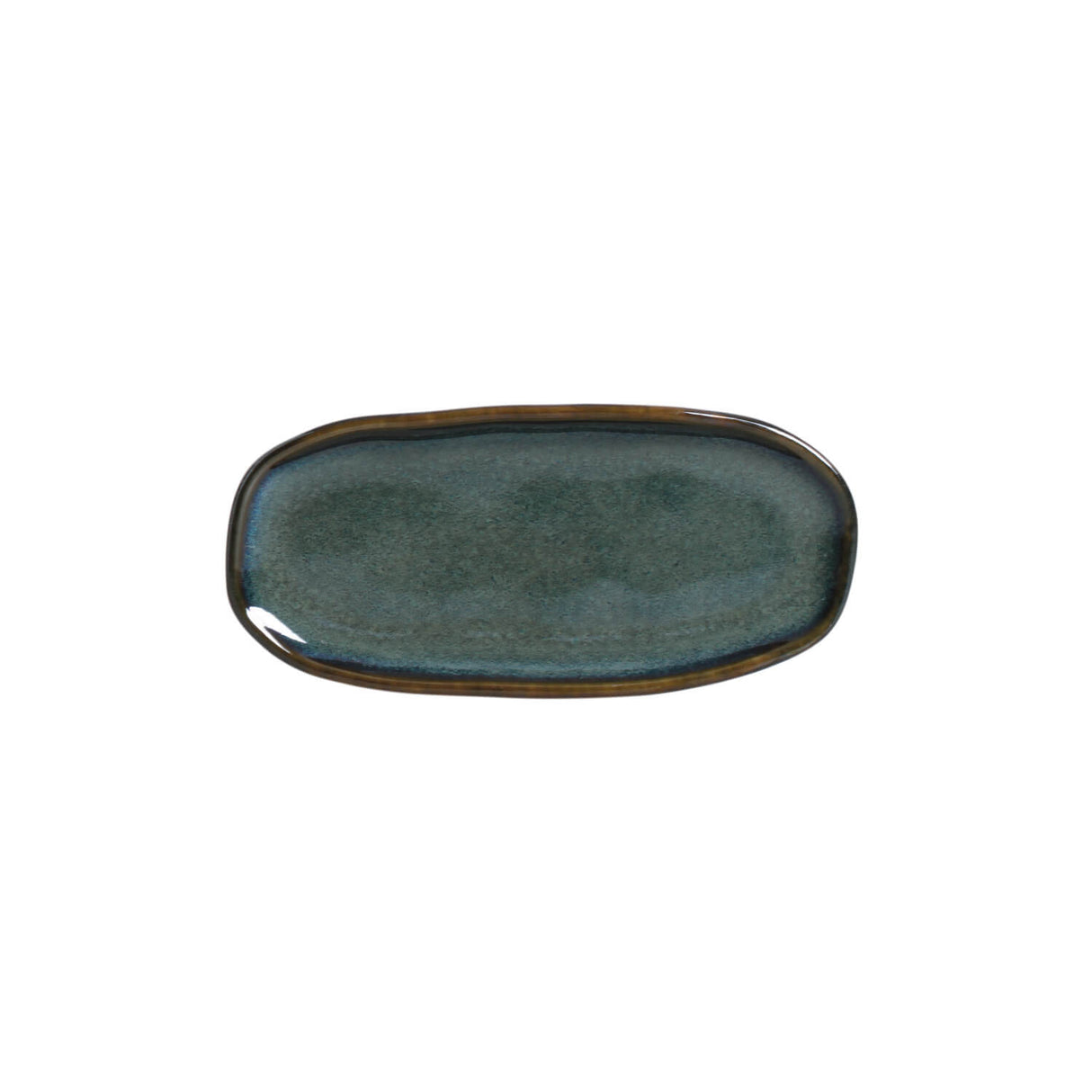 Shallow Organic Oval Platter Mini Set of 4