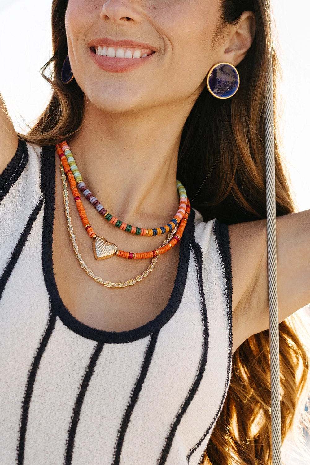 Horizon Heart Necklace Set