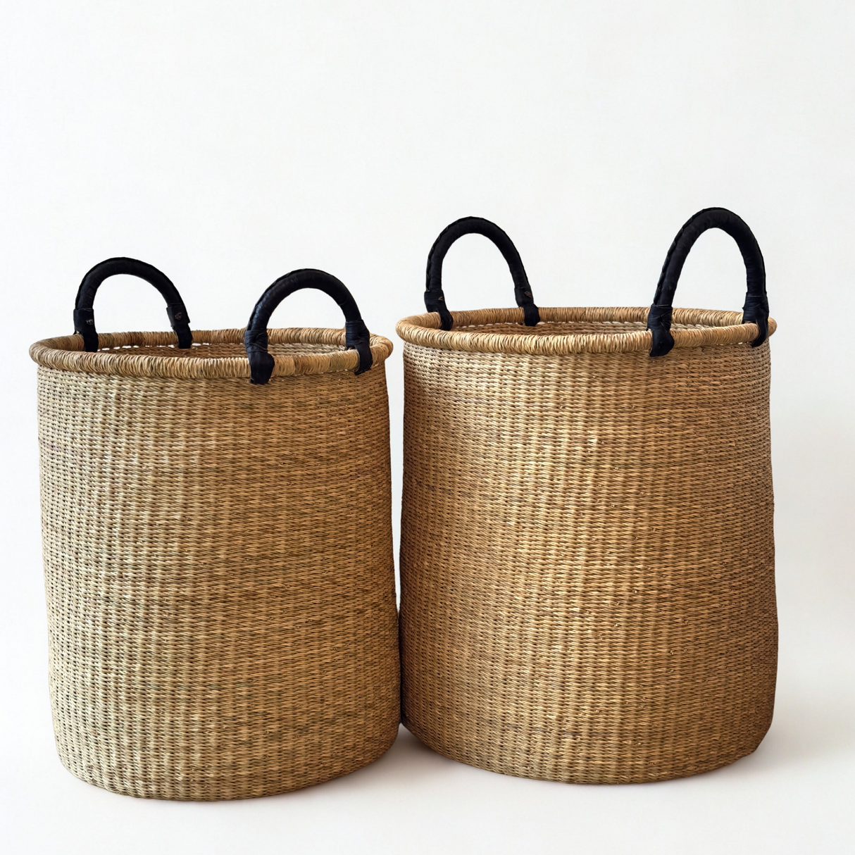 Handwoven Hamper - Natural - Medium