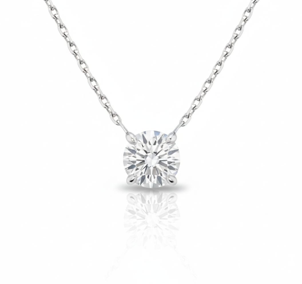 Alira Solitaire Necklace-1