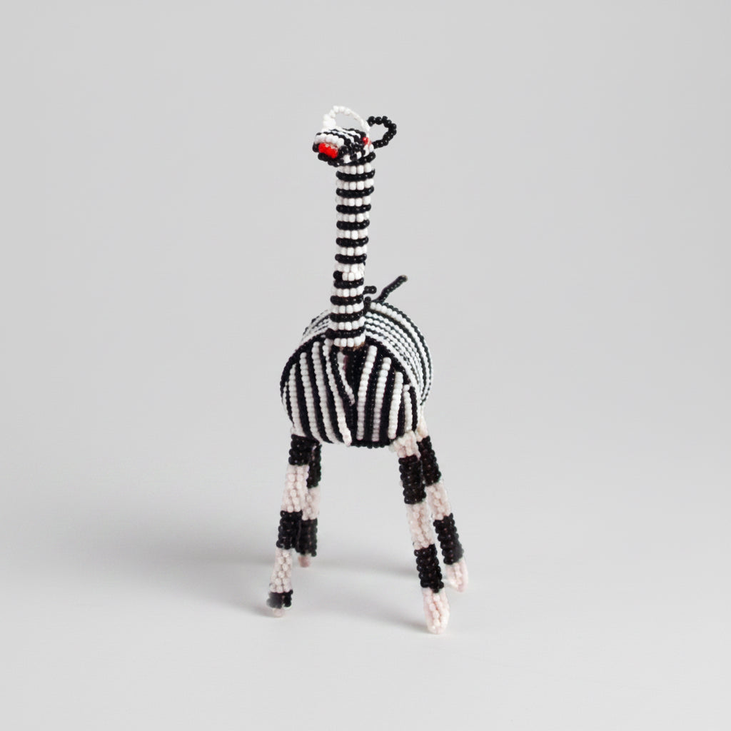 Small Beaded Zebra - Multicolor - Sumiye Co