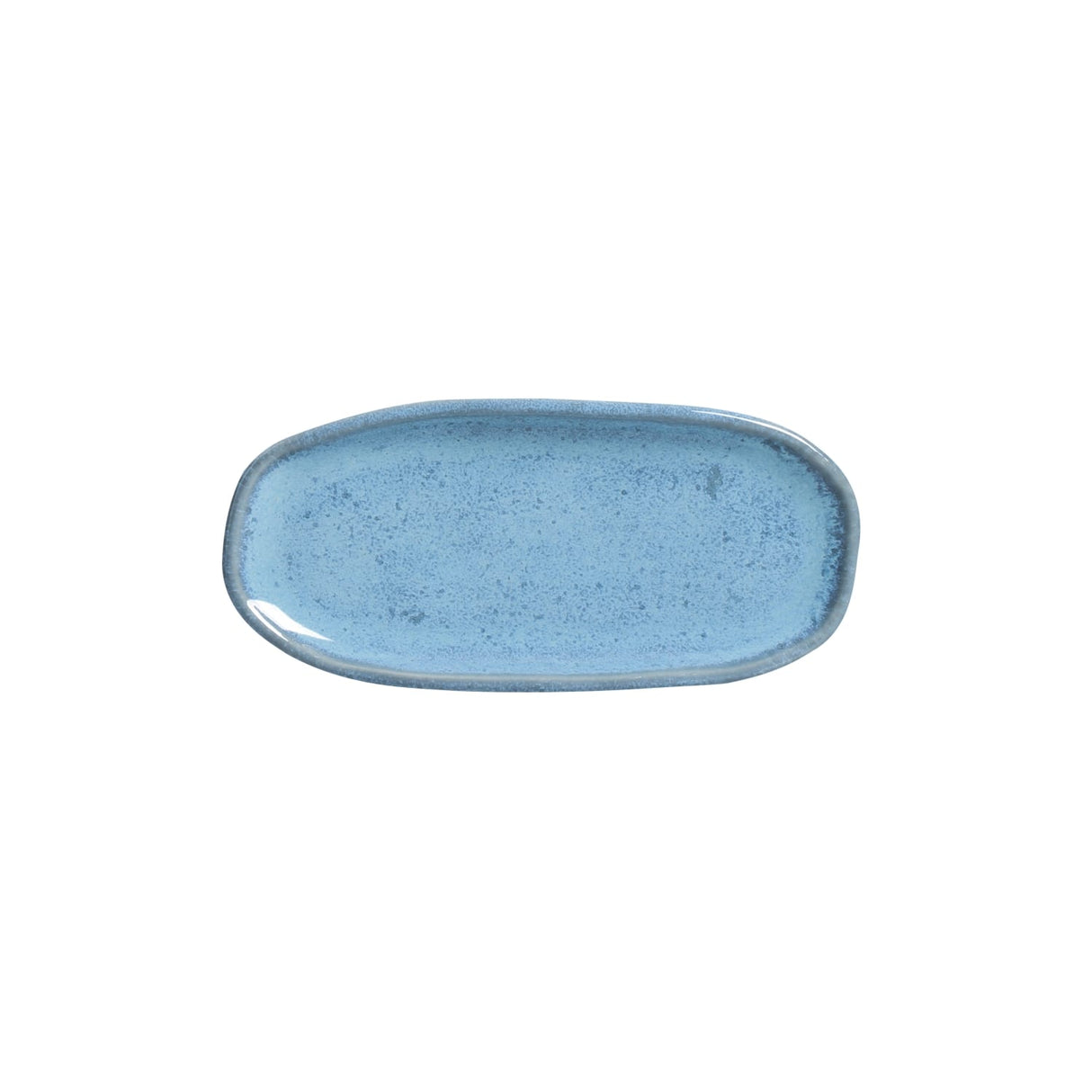 Shallow Organic Oval Platter Mini Set of 4