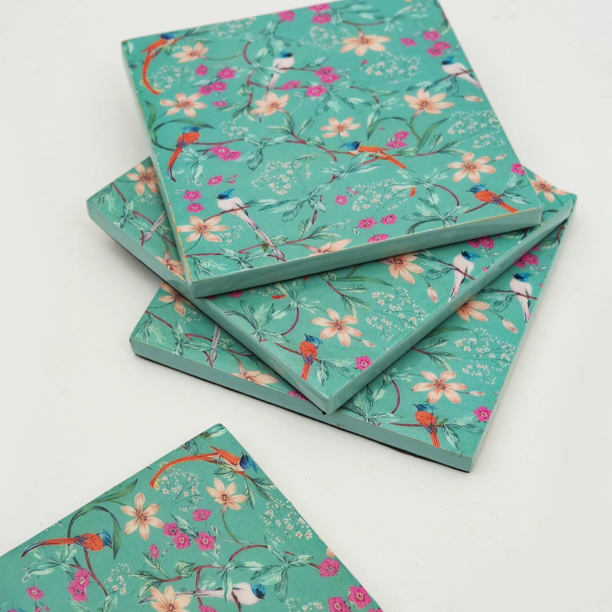 Aqua Flora Coasters