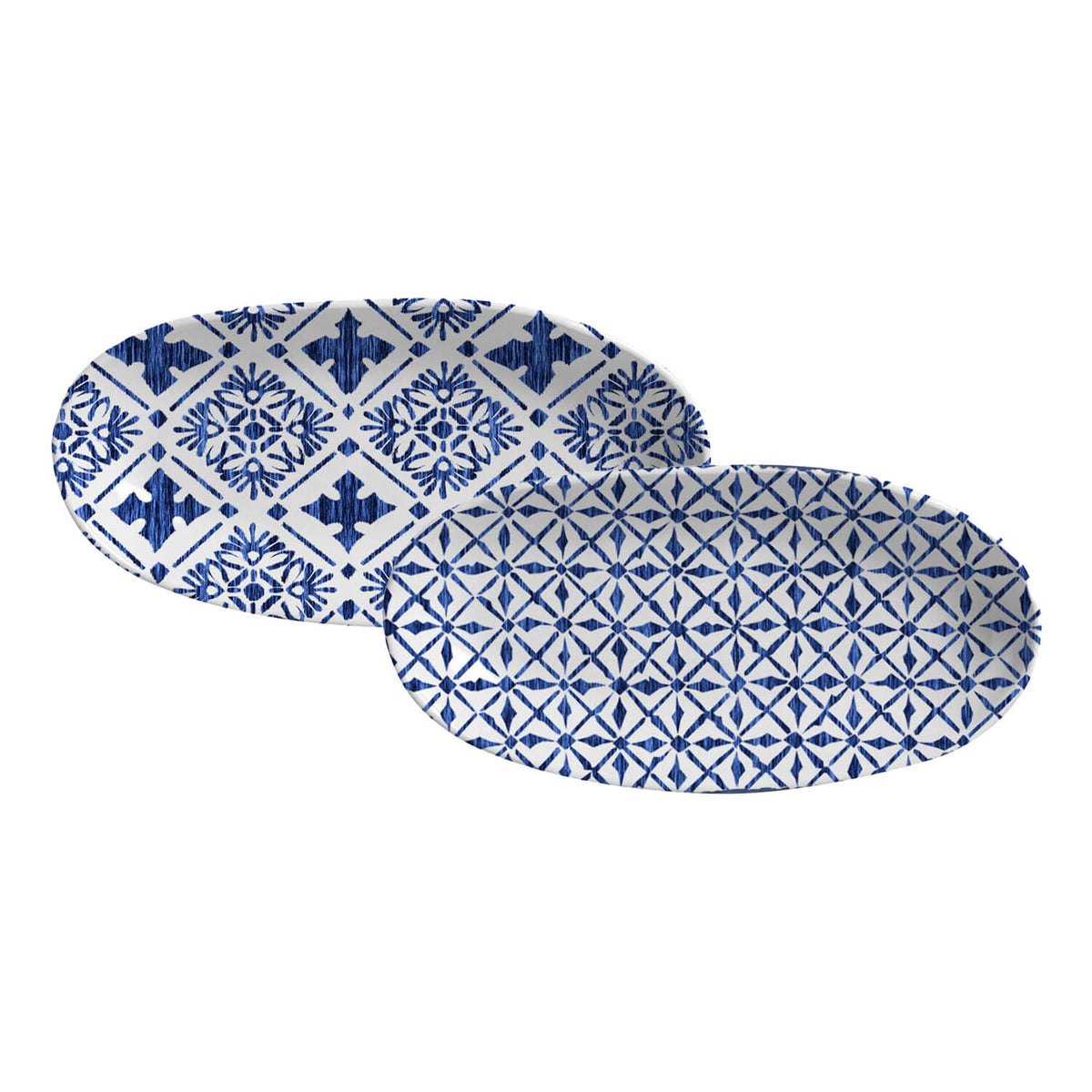 Deep Oval Platter Set of 4