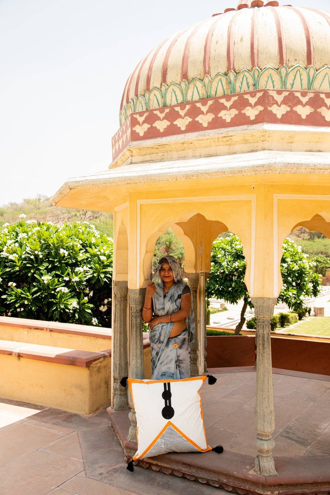 Bauhaus Sham (Reversible) | Artisanal Handmade Bedding - Sumiye Co