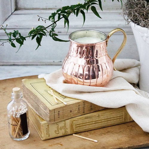 Copper Apple Blossom Candle | Vintage French Inspired - Sumiye Co