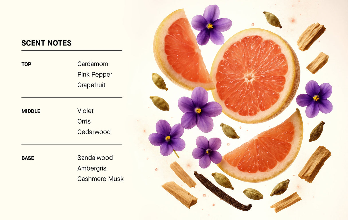 SANTAL- Perfume Mist Hair & Body - 3.4 floz - Sumiye Co