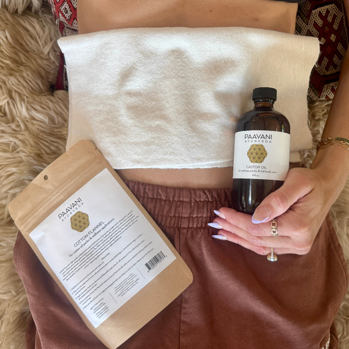 Castor Care Stack | Ayurvedic Ritual for Detoxification & Deep Nourishment-1