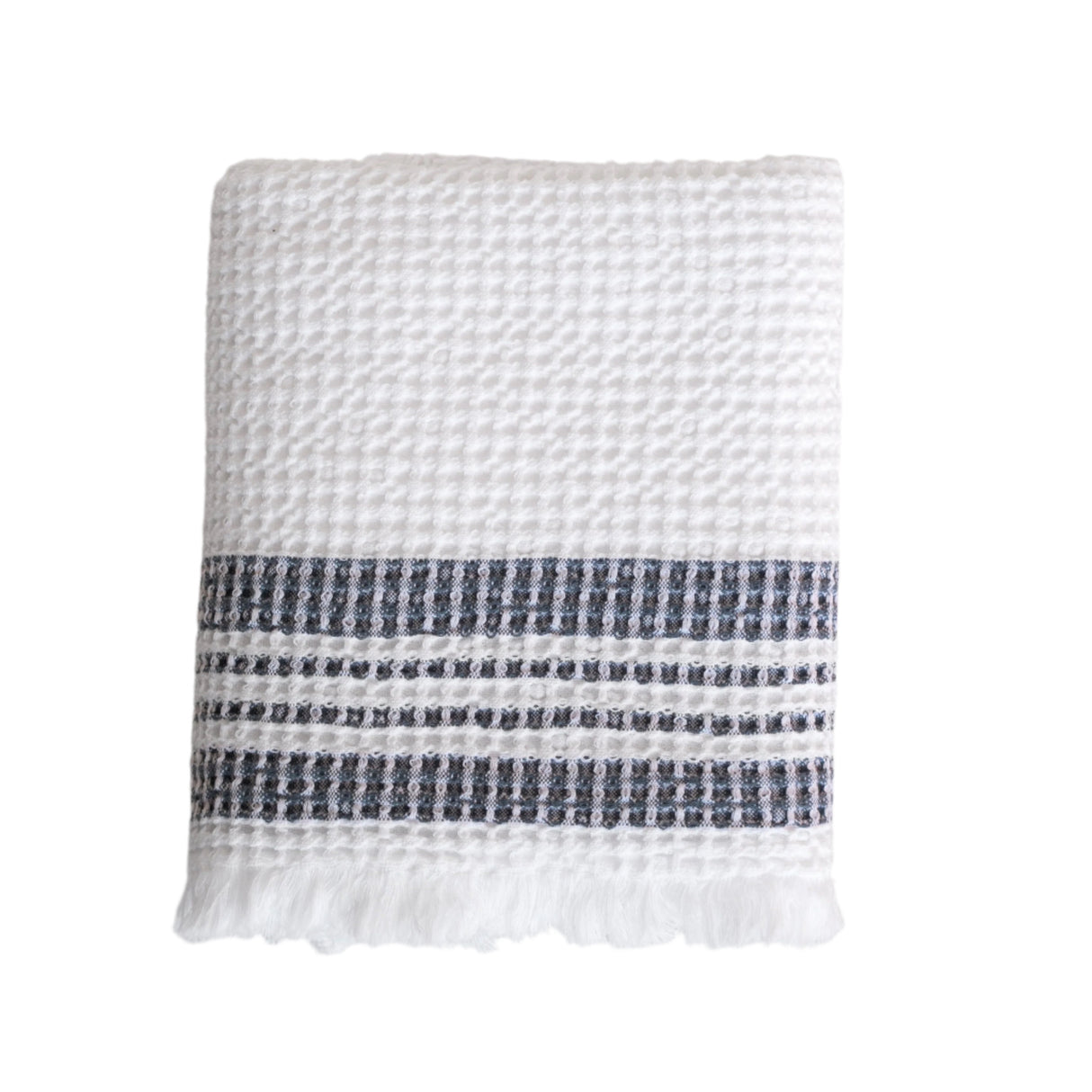 Organic Belgian Waffle Bath Sheet - Ink - Sumiye Co