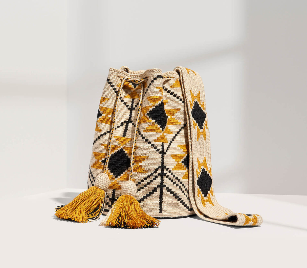 Girasol Wayúu Mochila | Bucket Bag