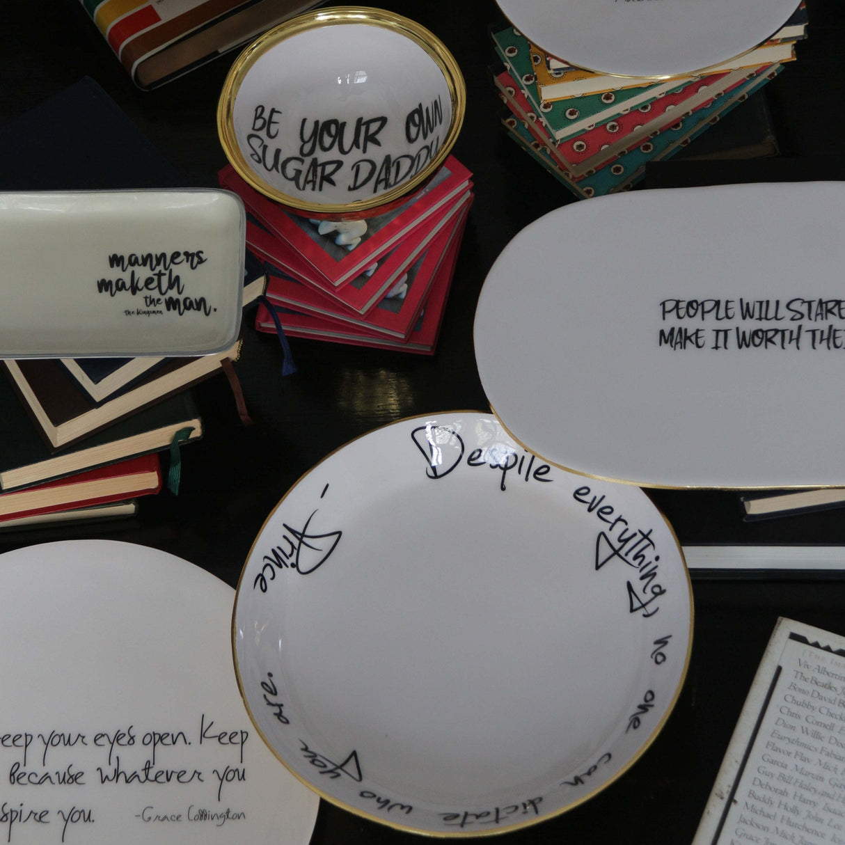 Bowl With Quote | Prince: “Despite Everything, No One Can Dictate Who You Are”