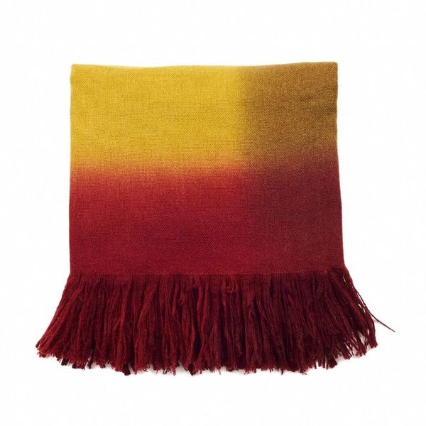 Marigold Merino Ombre Handloom Throw - Sumiye Co