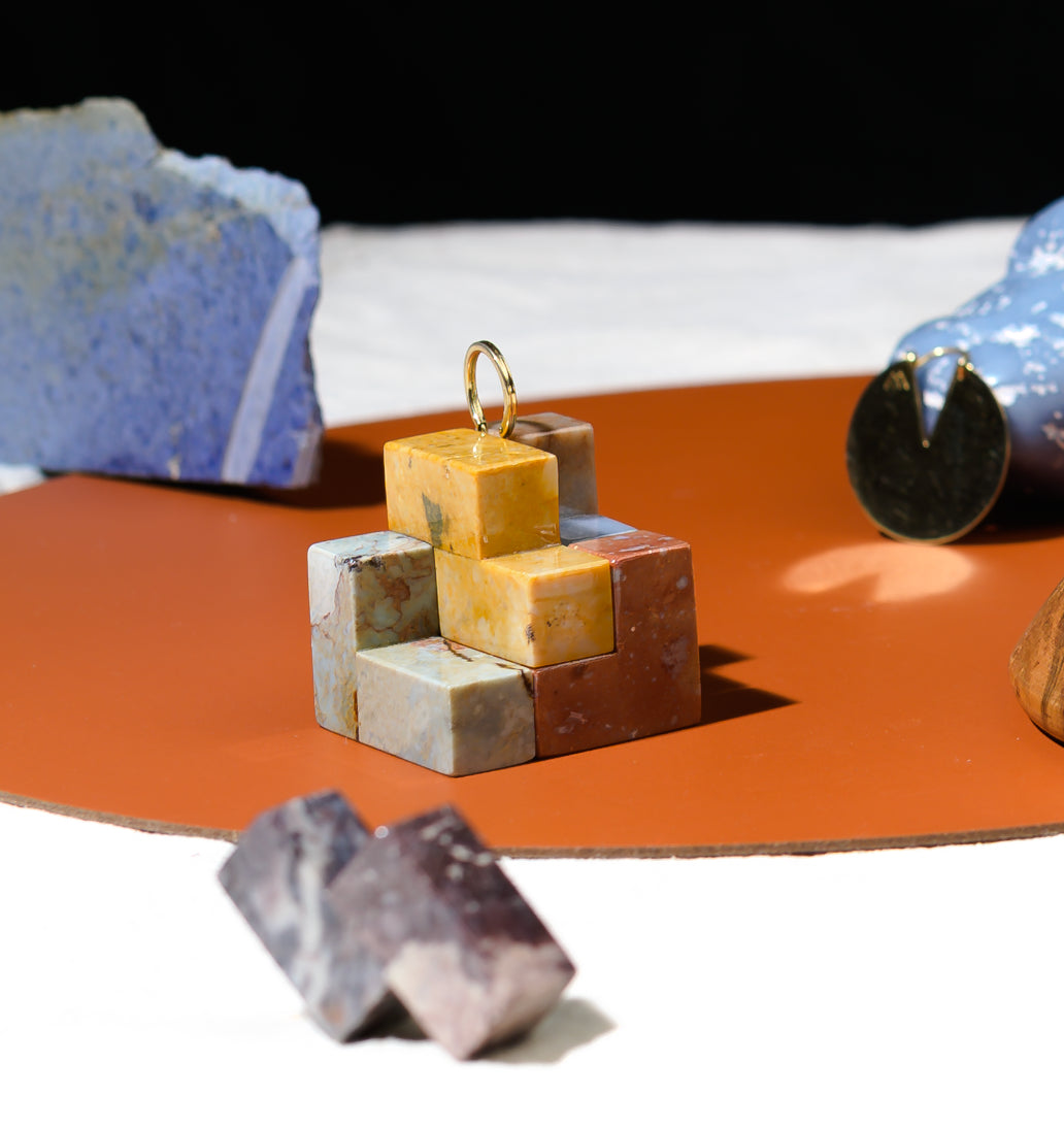Gemstone Soma Cube Puzzle - Sumiye Co