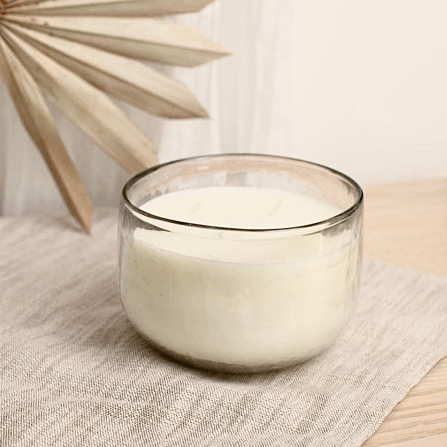 Filled Triple-Wick Candle Bowl - Sumiye Co
