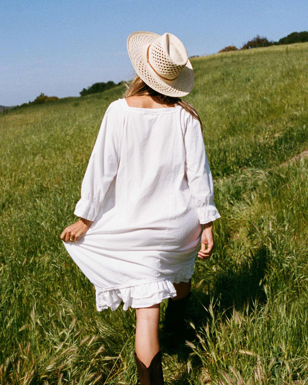 La Ranchera Cut-Out Straw Hat