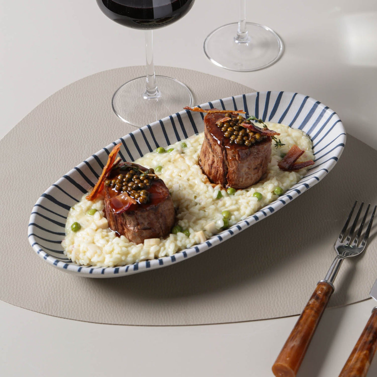 Deep Oval Platter Set of 4