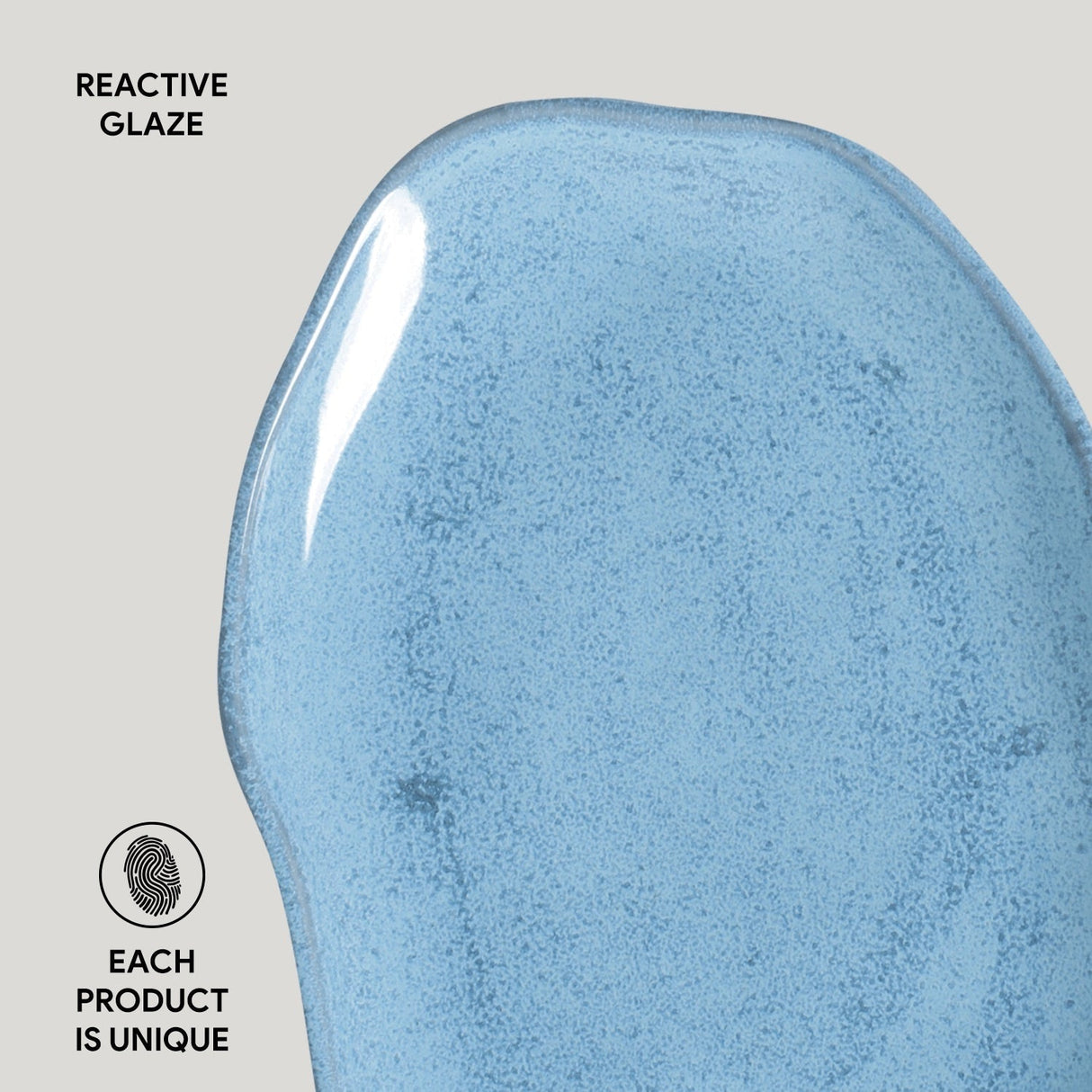 Shallow Bio Oval Platter Medium Set of 4