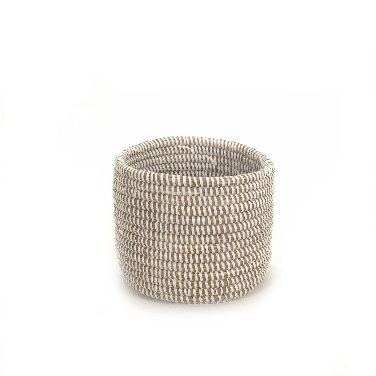 Catch-All / Planter Basket Monochrome White - Medium - Sumiye Co