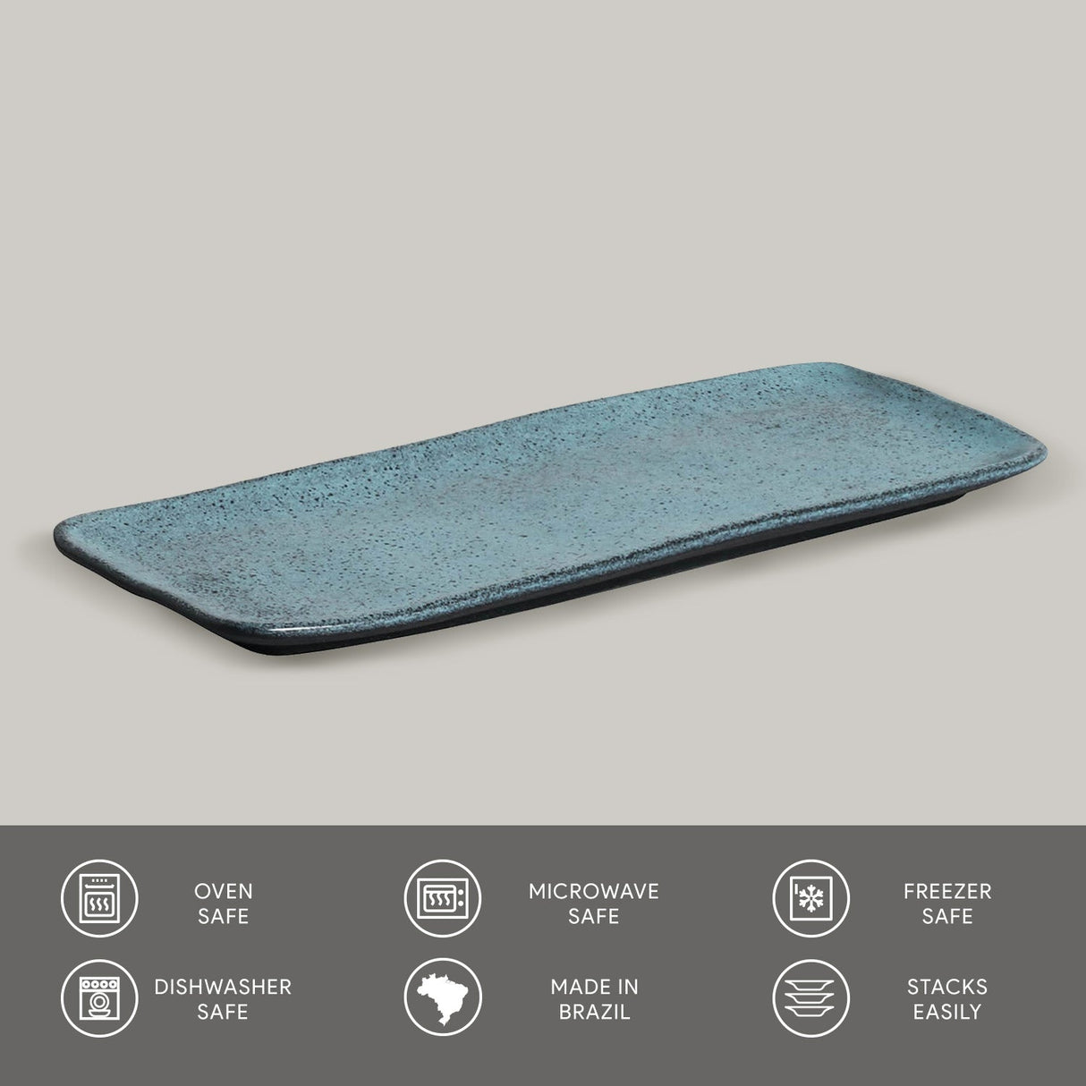 Rectangular Platter Medium Set of 4