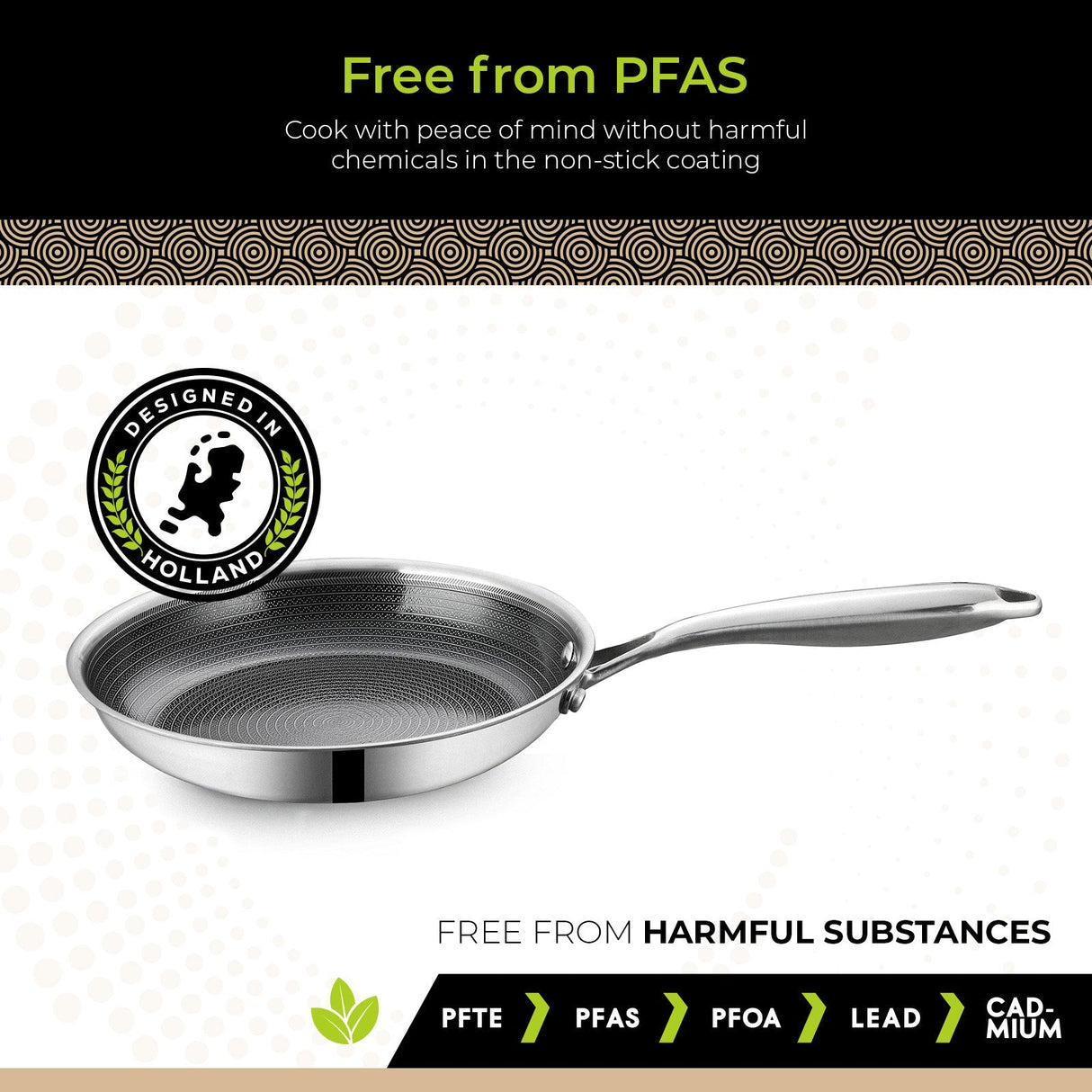 BE | LIVING CIRCLAD Series Frying Pans