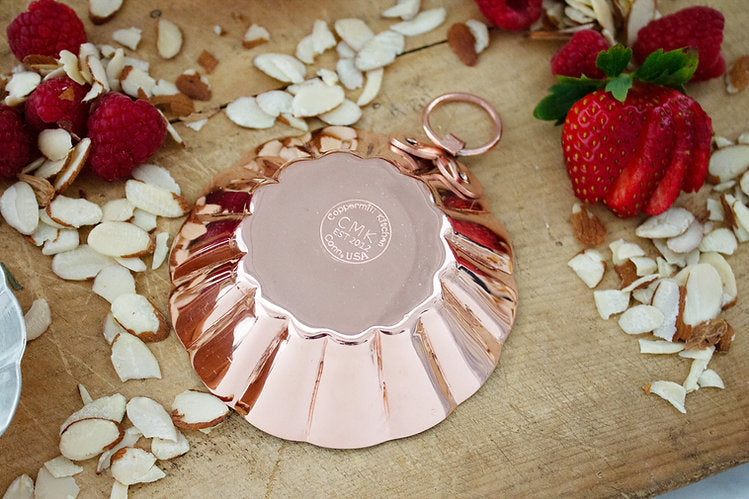 Copper Tartlet Moulds (Set of 4) | Vintage French Inspired - Sumiye Co